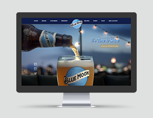 bluemoon website design